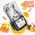 Silent 2026 Heavy Duty Blender with Low Noise Cover and 5+ Speeds